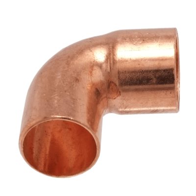 IBP 5092 forrasztható réz könyök, 90°, 1 tokos, 54mm
