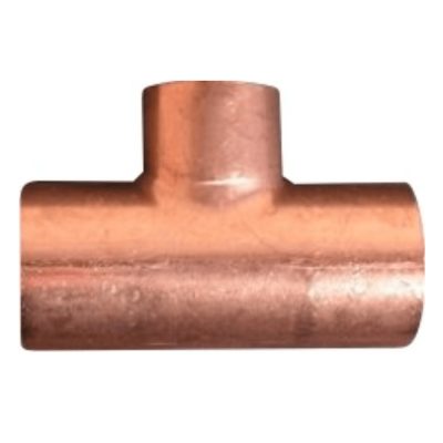 IBP 5130R forrasztható réz szűkített T-idom, 18x15x15mm