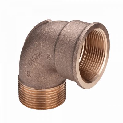 VIEGA 3092 menetes vörösöntvény könyök 90° 1/2"KB