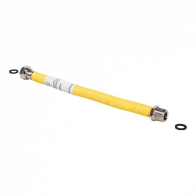 FixTrend bordázott nyújtható gáz flexibilis cső 20 - 40 cm, 1/2" KB