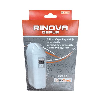 FixTrend Rinova Depur vízlágyító gyanta fertőtlenítő adalék, 140g (3db/csomag)