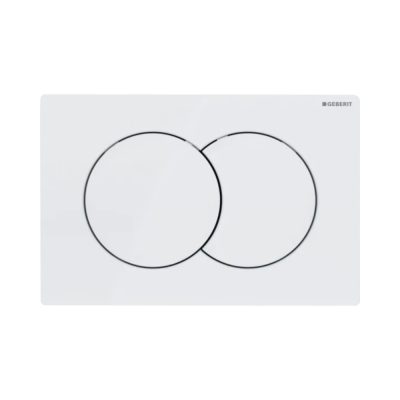 GEBERIT Delta 01 nyomólap Basic WC tartályhoz, alpin fehér