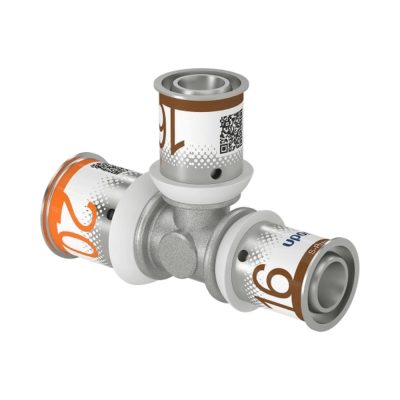 UPONOR S-Press PLUS szűkített T-idom ötrétegű csőhöz, 20x16x16 mm