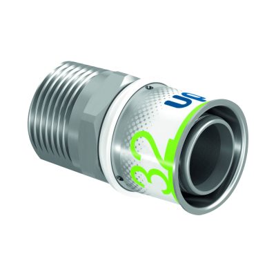 UPONOR S-Press PLUS menetes átmeneti idom ötrétegű csőhöz, 32 mm x 1" K 