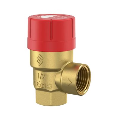 CONCEPT FLAMCO Prescor biztonsági szelep, 1.5 bar, 1/2" x 1/2"