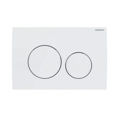 GEBERIT Delta 20 nyomólap Basic WC tartályhoz, alpin fehér