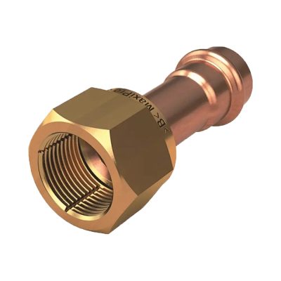 IBP B Maxi Pro belső menetes press átmeneti idom klíma csőhöz, 1/4" - 1/4"