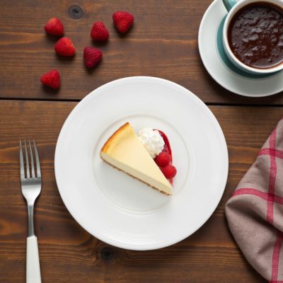 Midtown csemegetányér, 21 cm, porcelán, 6 db-os csomag