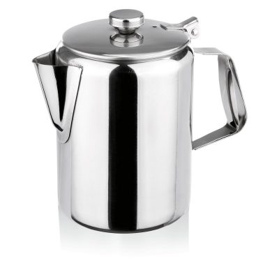Kávéskanna fedővel 1 liter 10x15 cm rozsdamentes - Német minőség