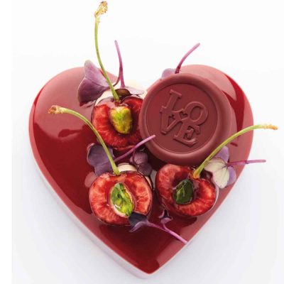 Csokoládé bélyegző Love, 6 cm - Martellato minőség