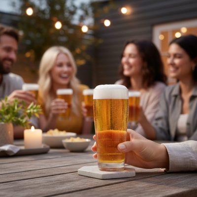Willi söröspohár, 370 ml, mértékjeles, üveg, 6 db-os csomag