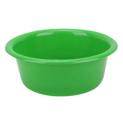 Peremes zöld műanyag keverőtál 1,5 liter 20 cm - Magyar termék megfelelőségi tanusítvánnyal