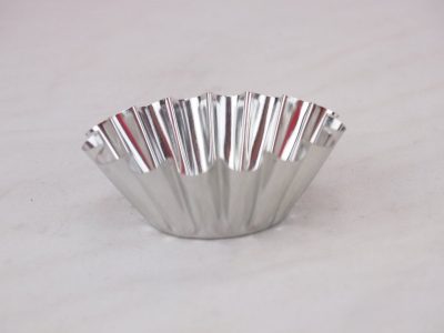 Kosárka sütőforma, 6,4x2,4 cm, 20 db/csomag, (0087)