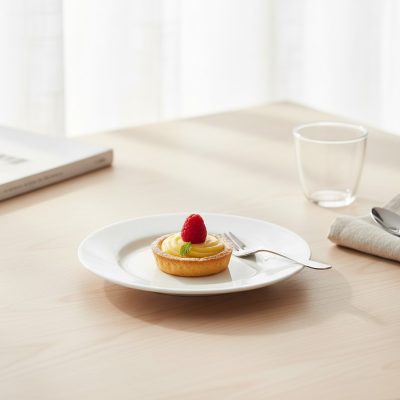 Everyday 19 cm-es desszert tányér 6 db-os csomag temperált üvegből