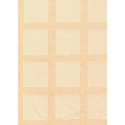 Asztalterítő 140x140 cm tojássárga damaszt szennytaszító