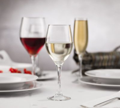 Sauvignon fehérboros extra erős üveg pohár, 350 ml-es, 6 db-os csomag - Vicrila