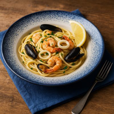 Vida Marina porcelán spagetti tányér, 27,5 cm, 6 db-os csomag - Német porcelán