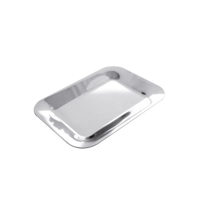 Convivio szögletes tálca csúszásmentes 25*25 cm, rozsdamentes - Olasz minőség