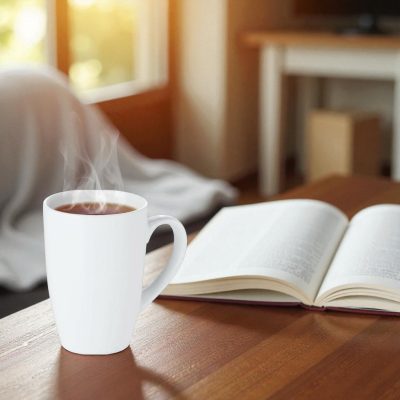 Hamburg bögre, kúpos, 300 ml, 6 db-os csomag, porcelán (4927)