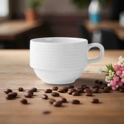 Paris kávéscsésze 220 ml, 6 db-os csomag, high alumina porcelán