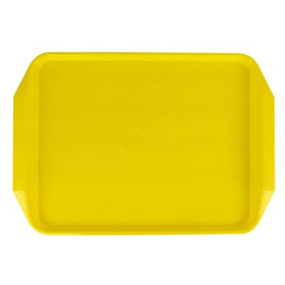 Md tálca sárga polipropilén, csúszásgátlós felülettel