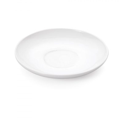 Uni csészealj, 13,5 cm, opál üveg, 6 db-os csomag, sorolható