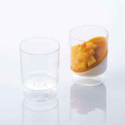 Cylinder 190 ml-es Pohárkrém-desszert tégely, 100 db-os csomag