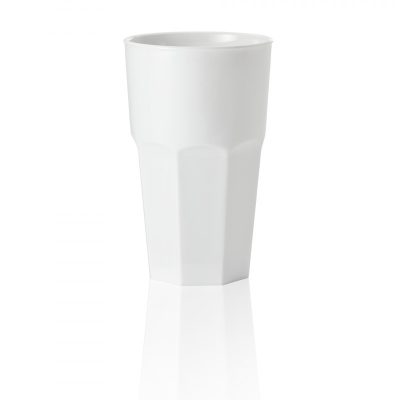 Wellness fehér Longdrink pohár 390 ml-es, polikarbonát, 6 db-os csomag - Német minőség