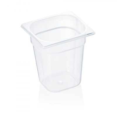 GN edény 1/6 200 mm, 2,8 l, mikrózható polipropilén