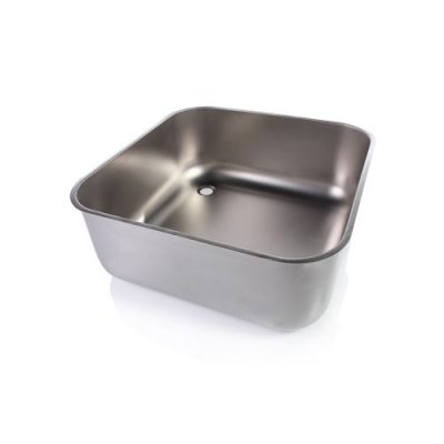 Négyszögletes mosogatómedence, 700x700x300 mm