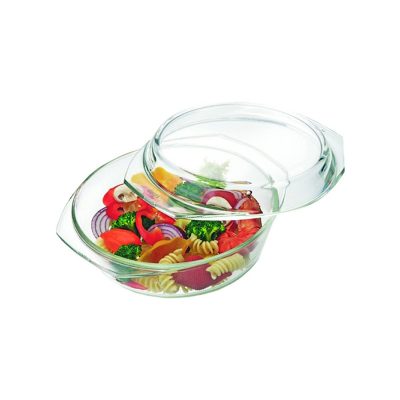 Hőálló jénai tál fedővel 1,0 liter+0,4 liter, Simax
