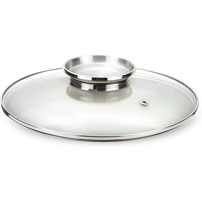 Prémium Bio Stone 32cm Üveg Fedő - Tartós és Környezetbarát Konyhai Kiegészítő