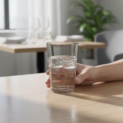 Grande-S vizespohár 190 ml sorolható temperált üveg, 6 db-os csomag