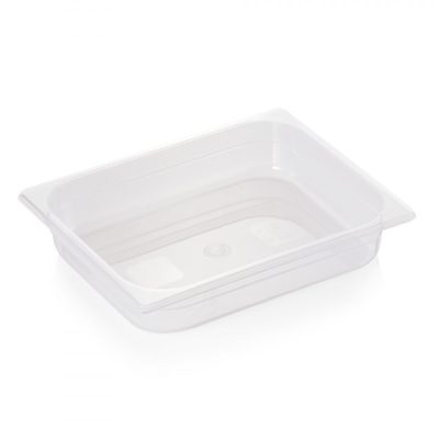 GN edény 1/2 65 mm, 4 l, mikrózható polipropilén