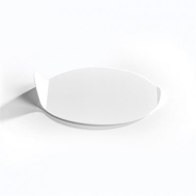 Süteménykínáló, kerek, fehér, 100 db-os csomag