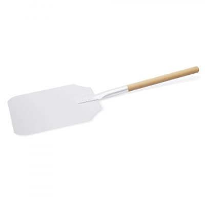 Pizzalapát fa nyéllel, (28*23 cm fej) a teljes hossz. 66 cm, alumínium