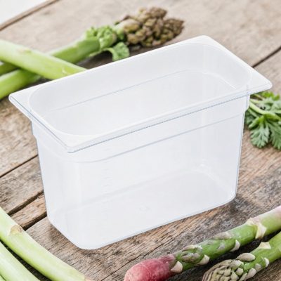 GN edény 1/3 200 mm, 7,1 l, mikrózható polipropilén