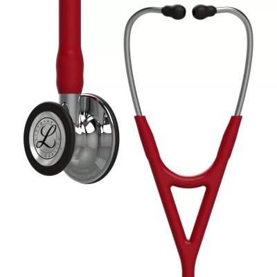 3M™ Littmann® Cardiology IV™ Fonendoszkóp 6170, tükörcsiszolású fej, burgundi cső, 69cm