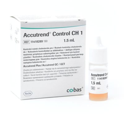 Accutrend Control CH1 kontrolloldat