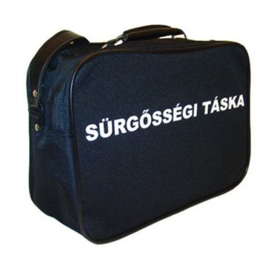Sürgősségi táska töltve