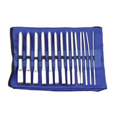 Hegar méhnyaktágító készlet tokkal 1-26 mm 26 darab