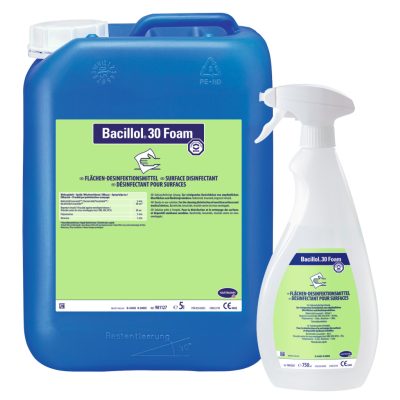 Bacillol® 30 Foam érzékeny, mosható felületek gyors hatású fertőtlenítése 5l