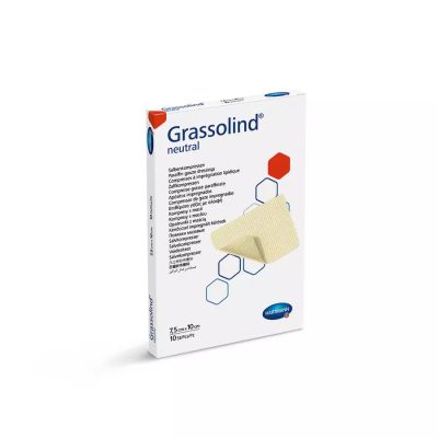 Grassolind® kenőcsös sebfedő (7,5x10 cm; 10 db)