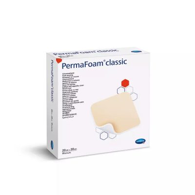 PermaFoam® Classic habszivacs kötszer (20x20 cm; 10 db)