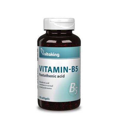 Vitaking B5 Pantoténsav 200mg (90) lágykapszula
