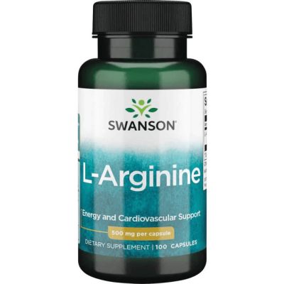 Swanson L-Arginine 500mg 100 kapszula