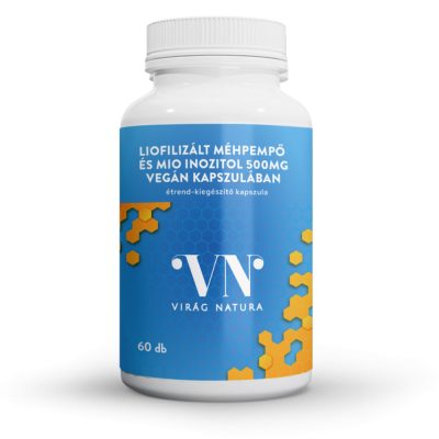 VN Liofilizált méhpempő és Mio Inozitol 500mg 60db vegán kapszulában