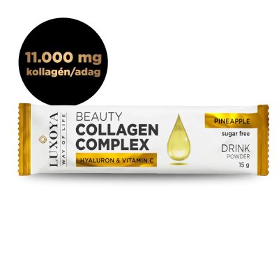 Luxoya Beauty Collagen Complex italpor 15g - ananász íz minta