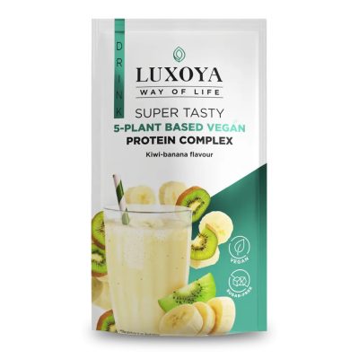Luxoya vegán fehérje italpor 30 g - Kivi-banán ízű minta