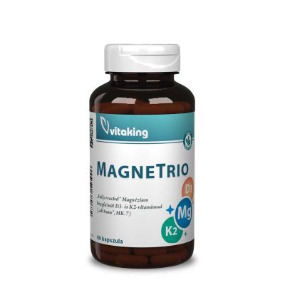 Vitaking MagneTrio D3+K2+ Magnézium biszglicinát (80) kapszula